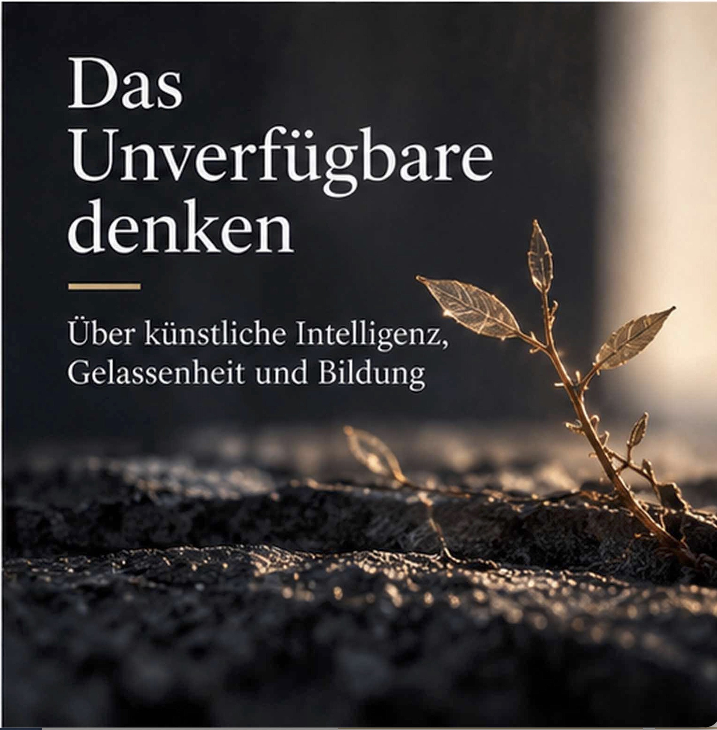 Das Unverfügbare denken – Über künstliche Intelligenz, Gelassenheit und Bildung