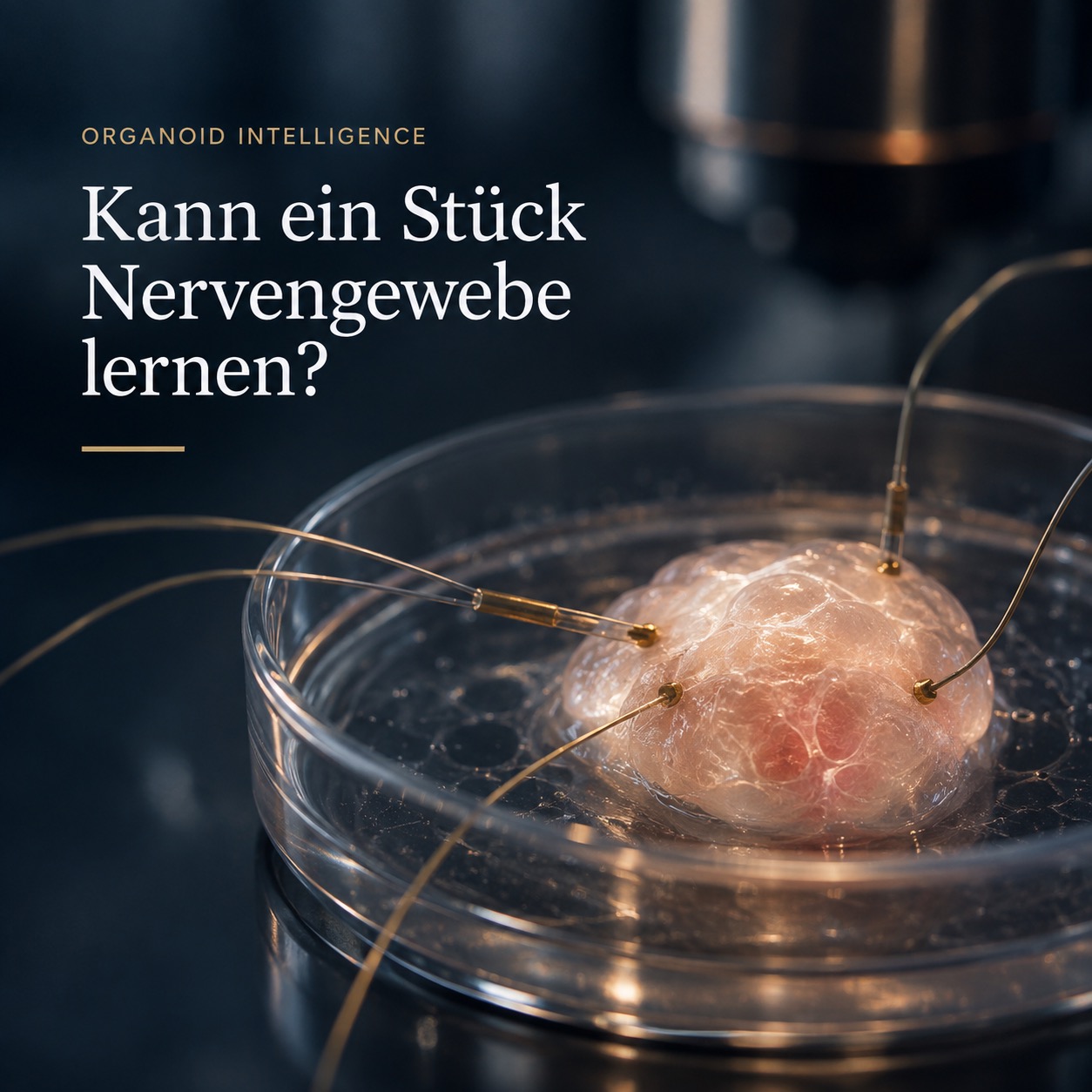 Organoid Intelligence – Kann ein Stück Nervengewebe lernen?